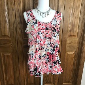 Roz & Ali Ruffled Layered Top